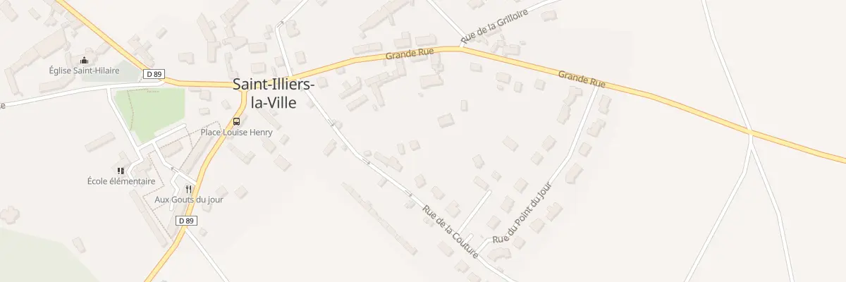 Plan du 1B Rue de la Couture à Saint-Illiers-la-Ville