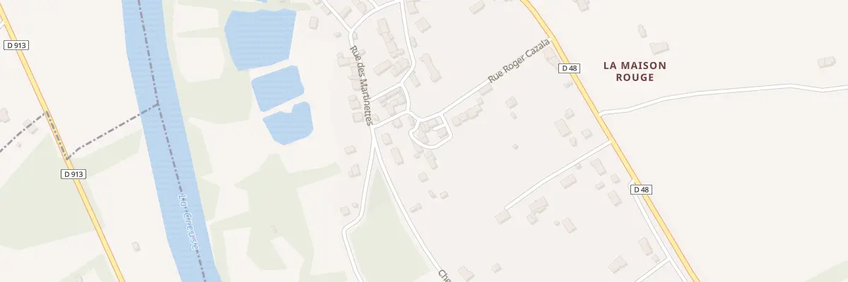 Plan du 10 Rue des Champs Caillats au Pêchereau