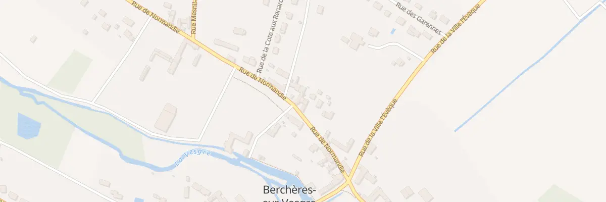 Plan du 14 Rue de Normandie à Berchères-sur-Vesgre