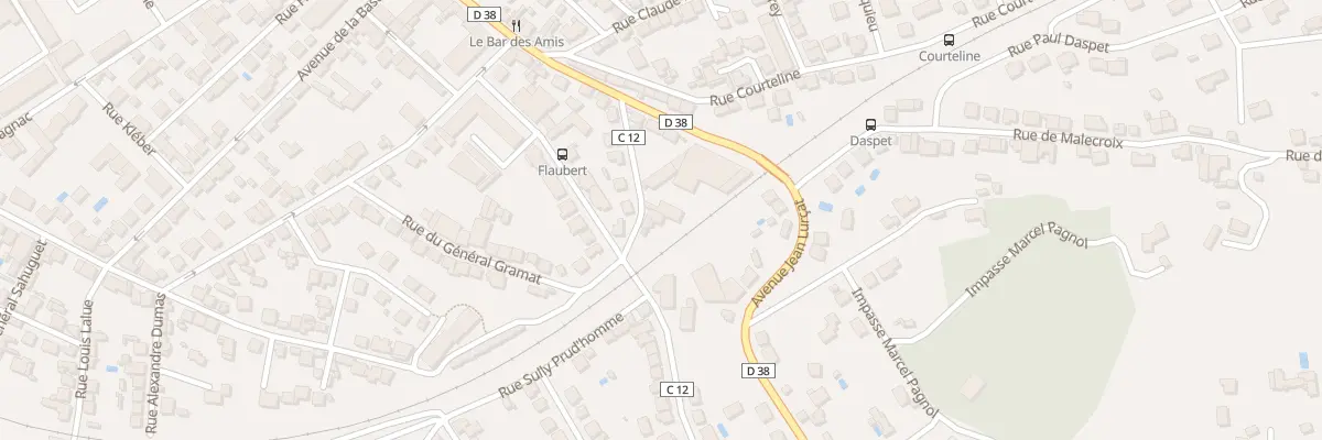 Plan du 11 Rue Camille Desmoulins à Brive-la-Gaillarde