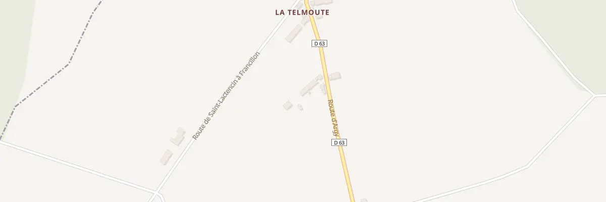Plan du 4 La Telmoute à Chezelles