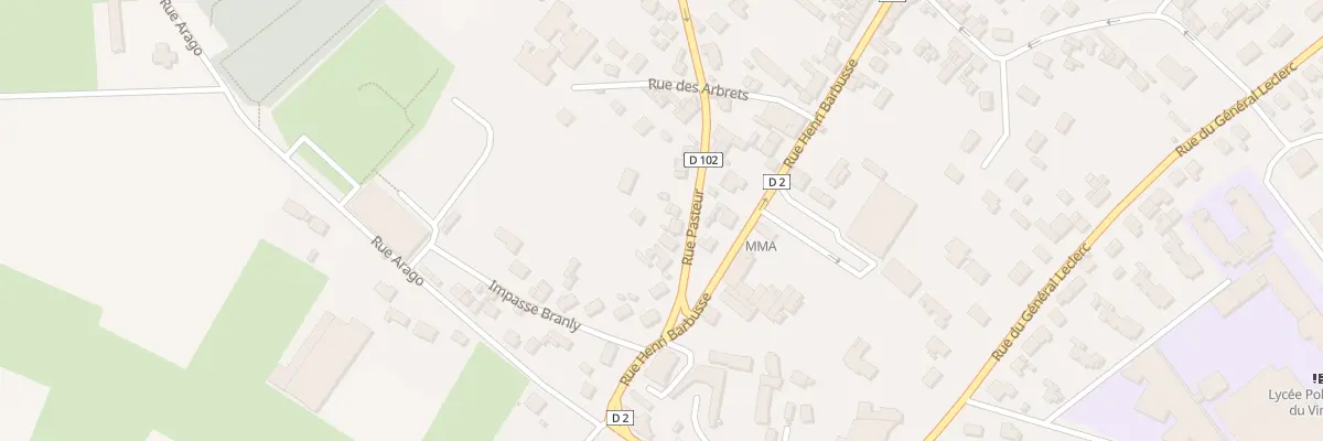 Plan du 58 Rue Pasteur à Friville-Escarbotin