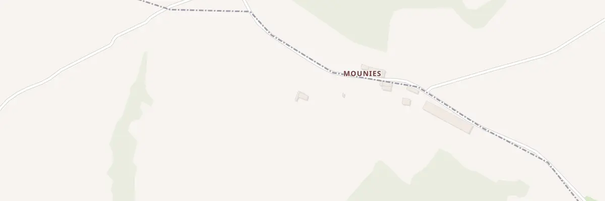 Plan du 54 Les Mounies à Unzent