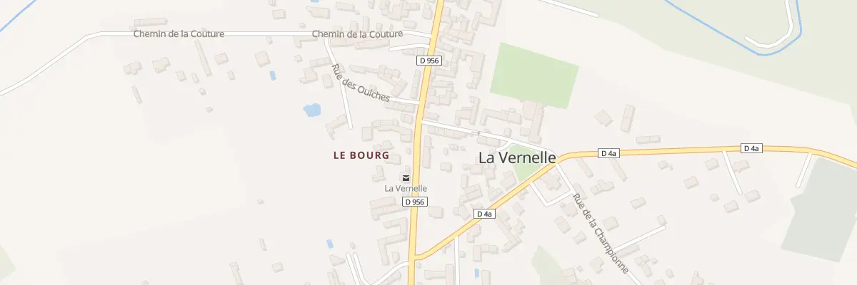 Plan du 39 Rte de Valencay à La Vernelle
