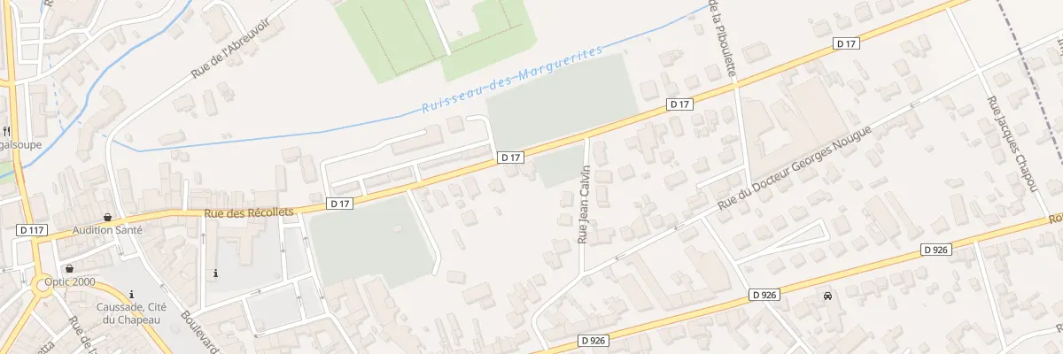 Plan du 18 Av Mal de Lattre de Tassigny à Caussade