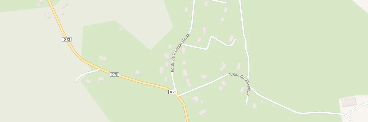 Plan du 106 Rte De La Lande Haute à Jugeals-Nazareth