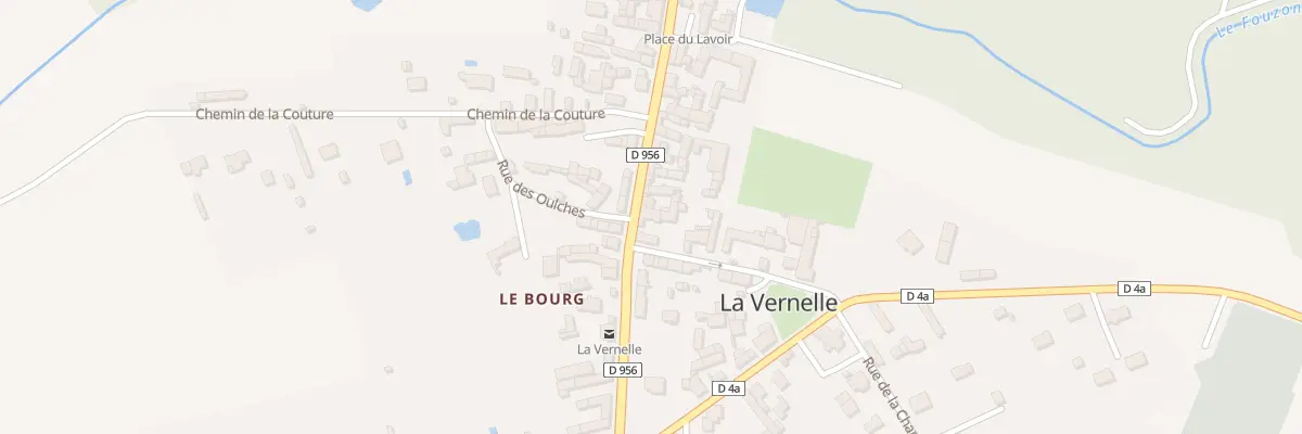 Plan du 29 Rte de Valencay à La Vernelle