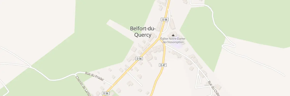 Plan du 5141 Belfort à Belfort-du-Quercy