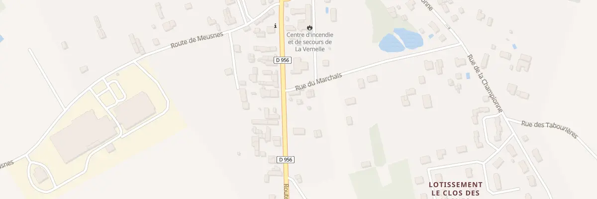 Plan du 47 Rte de Valencay à La Vernelle