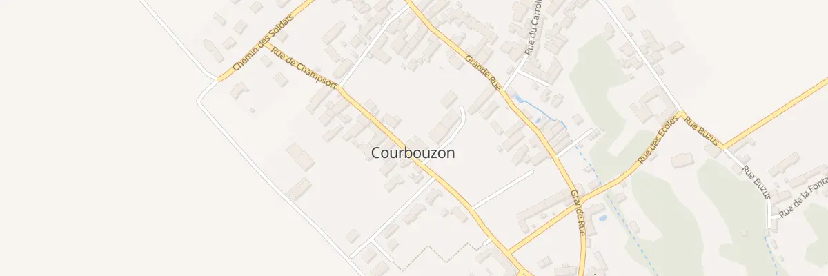 Plan du 9 Rue Champsort à Courbouzon