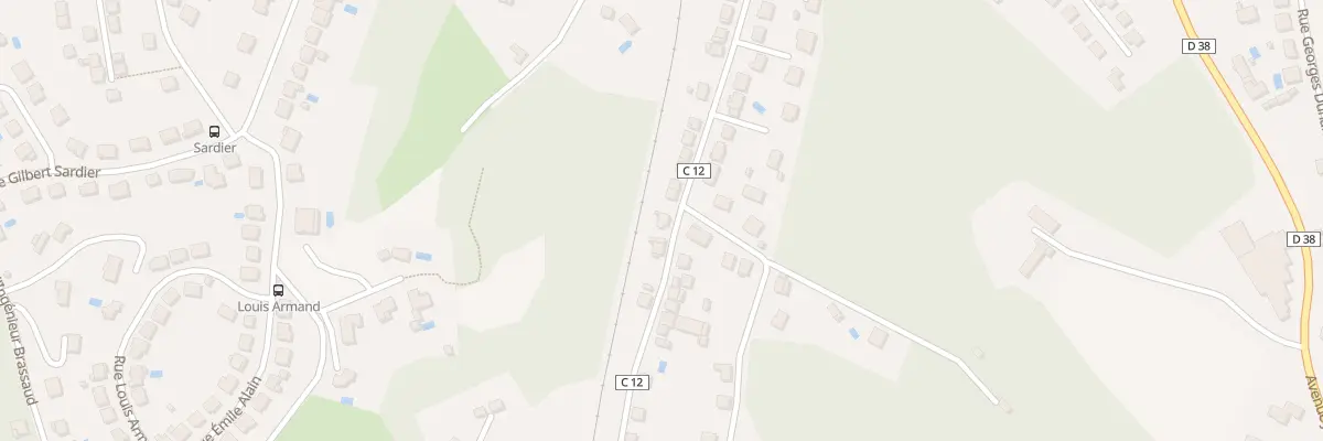 Plan du 124 Rue Camille Desmoulins à Brive-la-Gaillarde