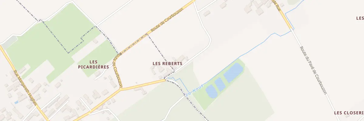 Plan du 2 Sen des Reberts à Courbouzon