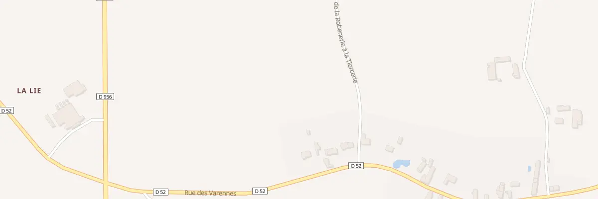 Plan du 1 Rue des Varennes à Fontguenand
