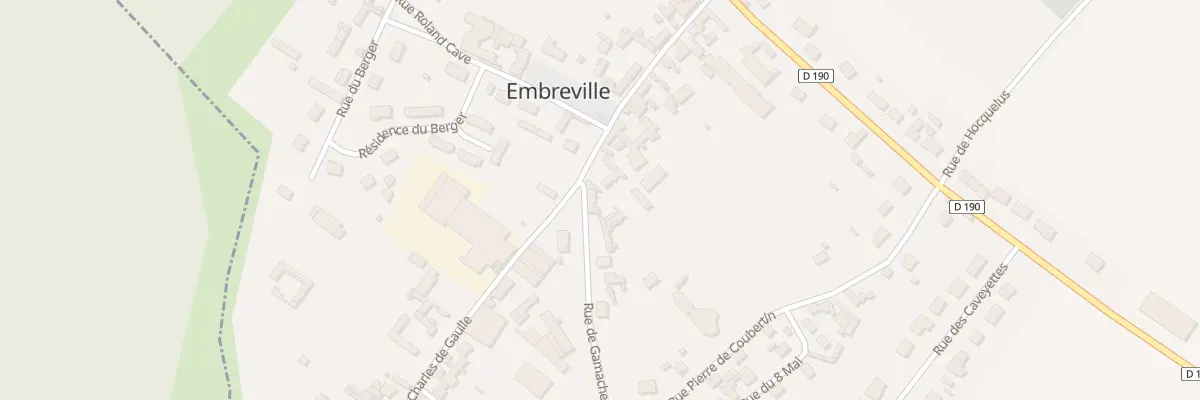 Plan du 1 Rue de Gamaches à Embreville