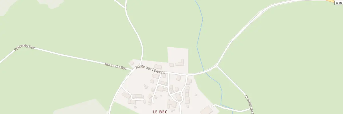 Plan du 3 Le Bec à Saint-Priest-la-Feuille