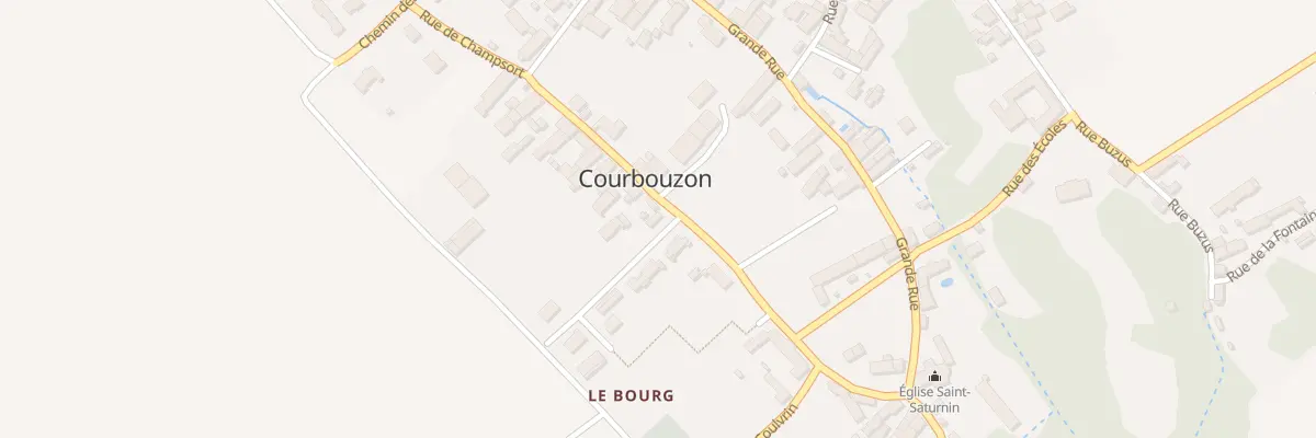 Plan du 32 Rue Champsort à Courbouzon