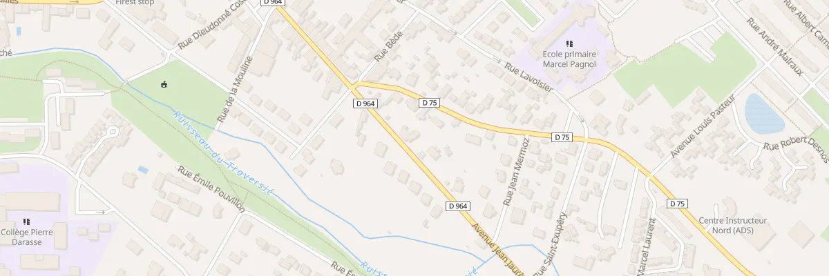 Plan du 77 Av Jean Jaurès à Caussade