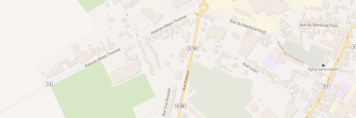 Plan du 16 Rue Pasteur à Friville-Escarbotin