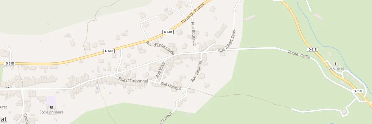 Plan du 298 Rue Albert Sans à Saurat