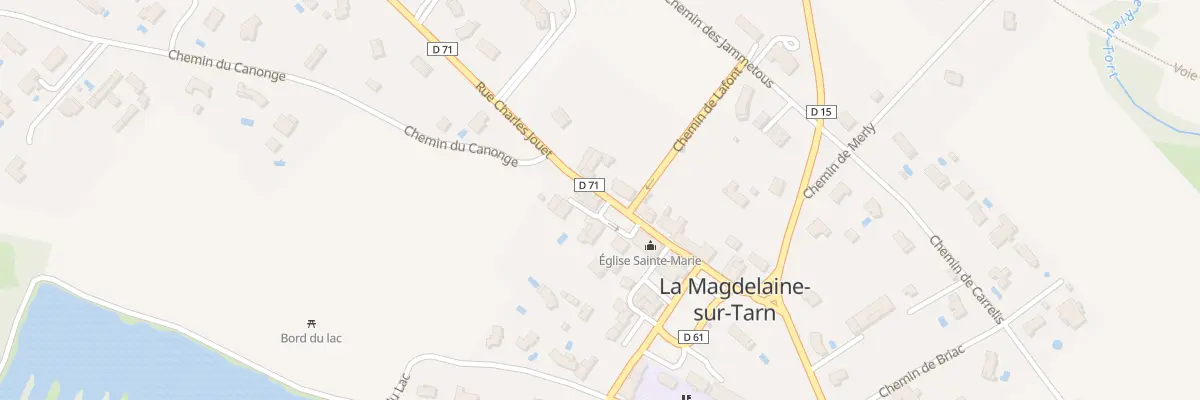 Plan du 115 Pl de l’Eglise à La Magdelaine-sur-Tarn