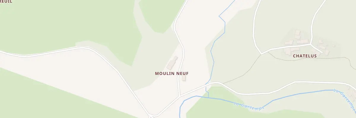 Plan du 1 Moulin Neuf à Saint-Priest-la-Feuille