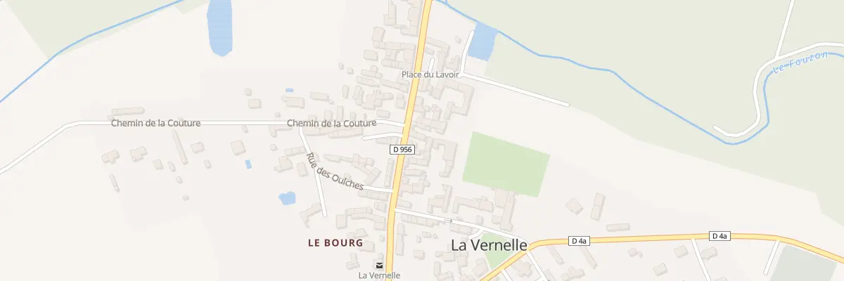 Plan du 5053 Le Bourg à La Vernelle