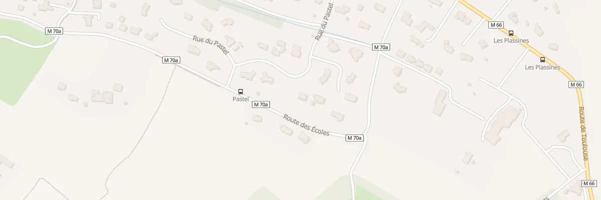 Plan du 38 Rue du Pastel à Pin-Balma