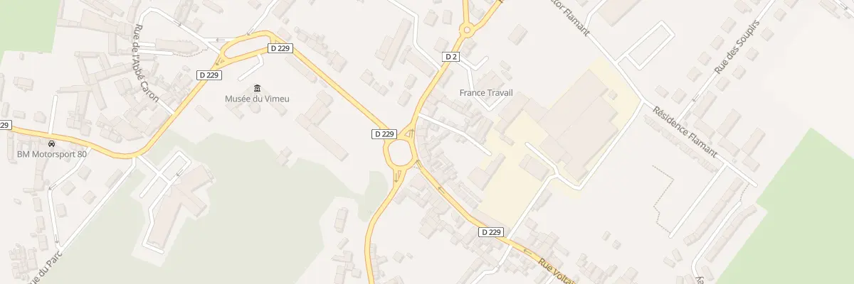 Plan du 199 Rue Henri Barbusse à Friville-Escarbotin