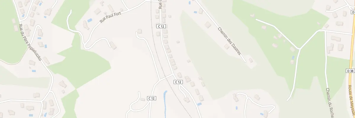 Plan du 161 Rue Camille Desmoulins à Brive-la-Gaillarde