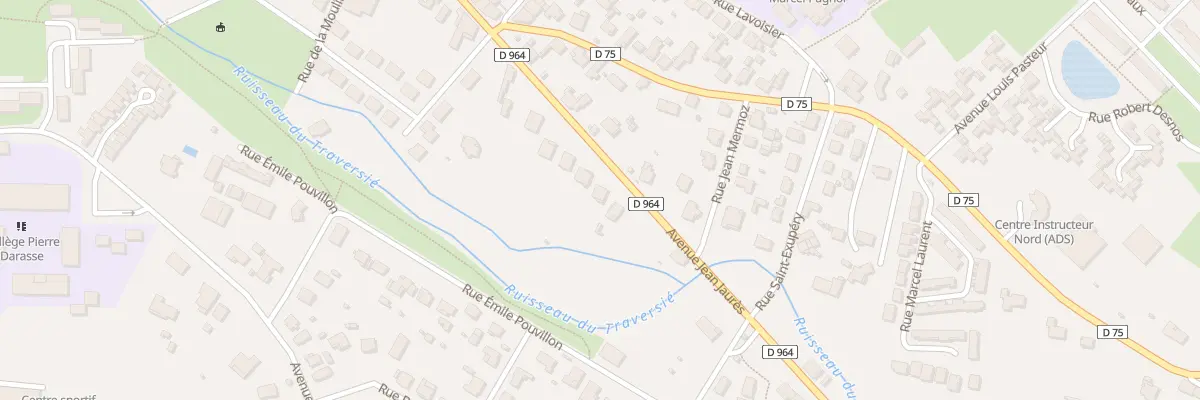 Plan du 66 Av Jean Jaurès à Caussade