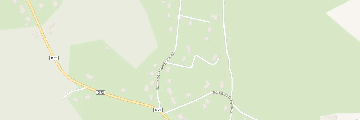 Plan du 176 Rte De La Lande Haute à Jugeals-Nazareth