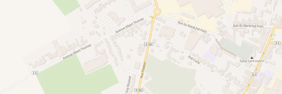 Plan du 12 Rue Pasteur à Friville-Escarbotin