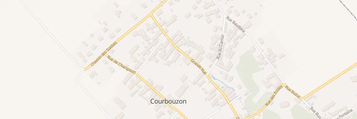 Plan du 22 Gr Grande Rue à Courbouzon