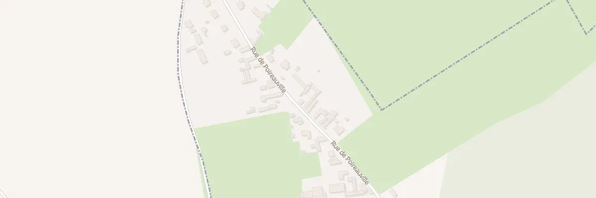 Plan du 46 Rue de Poireauville à Vaudricourt