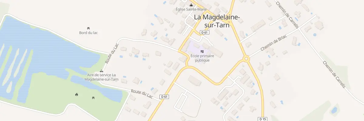 Plan du 210 Rte de Montjoire à La Magdelaine-sur-Tarn