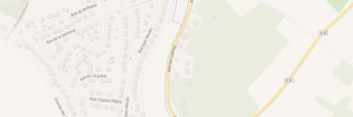 Plan du 43 Rue des Gâtines à Gasville-Oisème