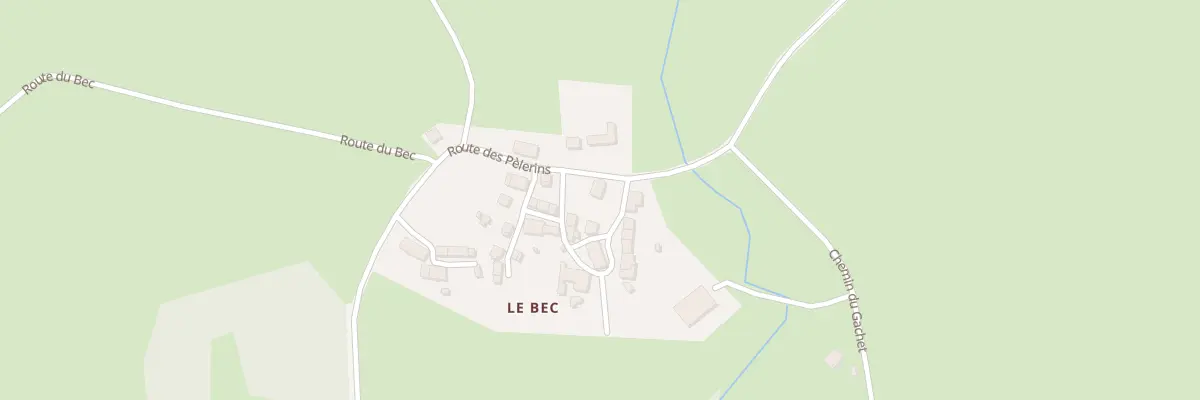 Plan du 5 Le Bec à Saint-Priest-la-Feuille