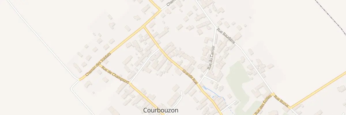 Plan du 11 Gr Grande Rue à Courbouzon
