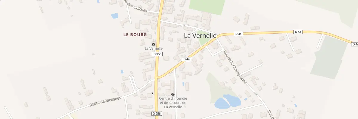 Plan du 3 Rte de Varennes à La Vernelle