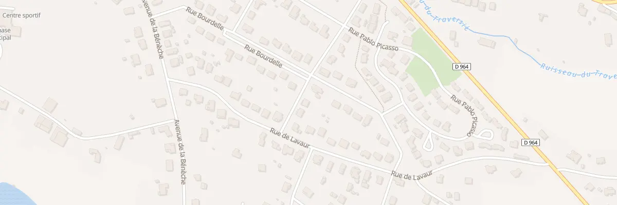 Plan du 6 Rue Ingres à Caussade