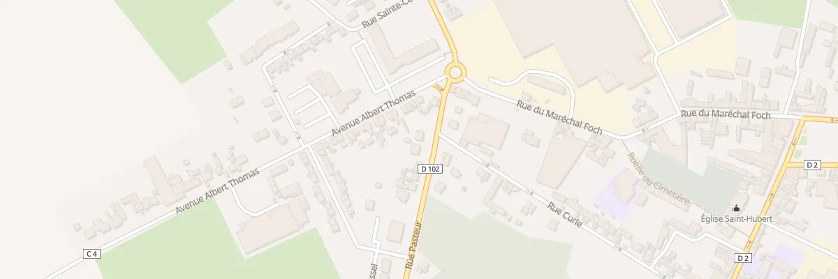 Plan du 6 Rue Pasteur à Friville-Escarbotin