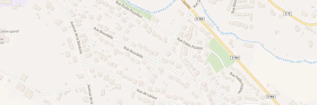 Plan du 5 Rue Ingres à Caussade