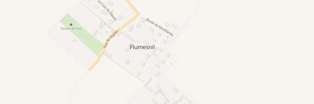 Plan du 11 Rte de Mouflaines à Richeville