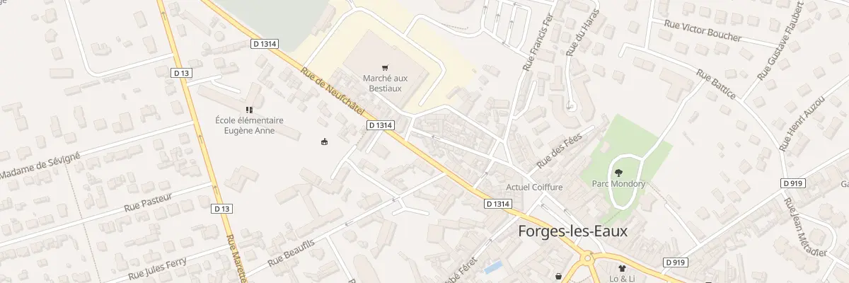 Plan du 32 Rue de Neufchâtel à Forges-les-Eaux
