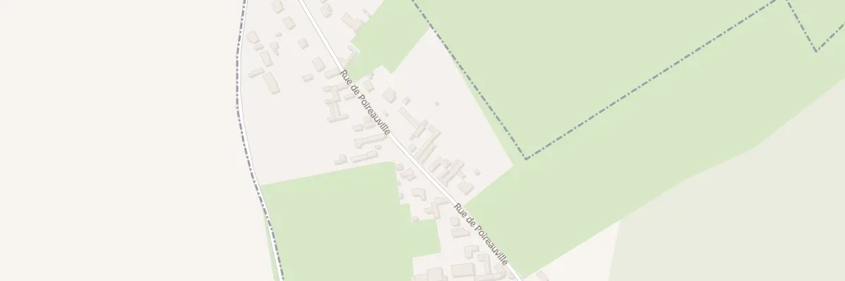 Plan du 44 Rue de Poireauville à Vaudricourt