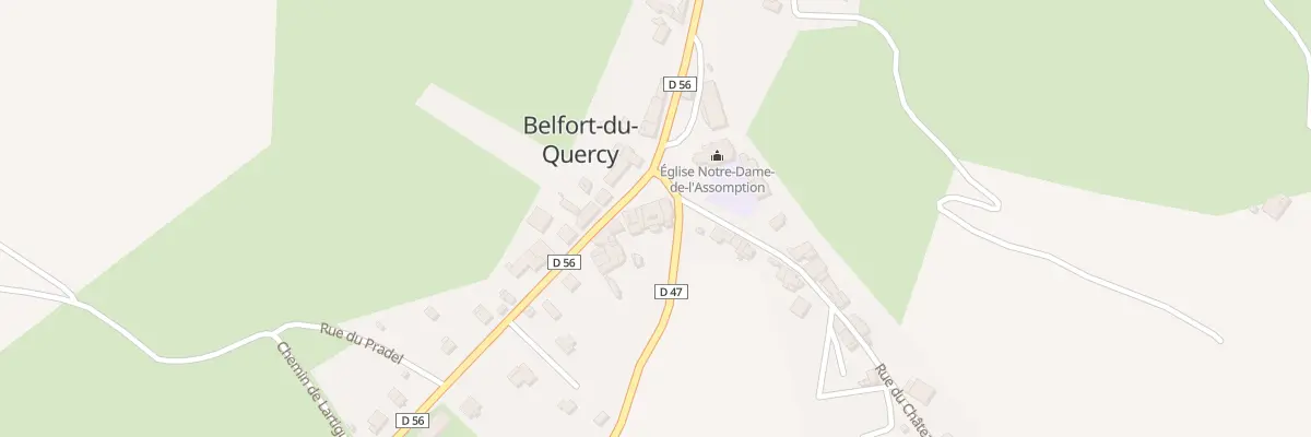 Plan du 5150 Belfort à Belfort-du-Quercy