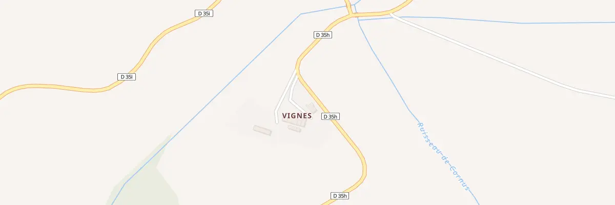 Plan du 67A Vignes à Mauvaisin