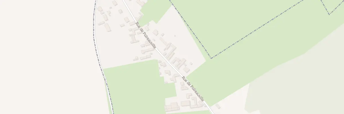 Plan du 42 Rue de Poireauville à Vaudricourt