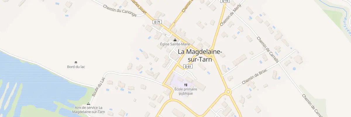 Plan du 56 Pl du Souvenir à La Magdelaine-sur-Tarn