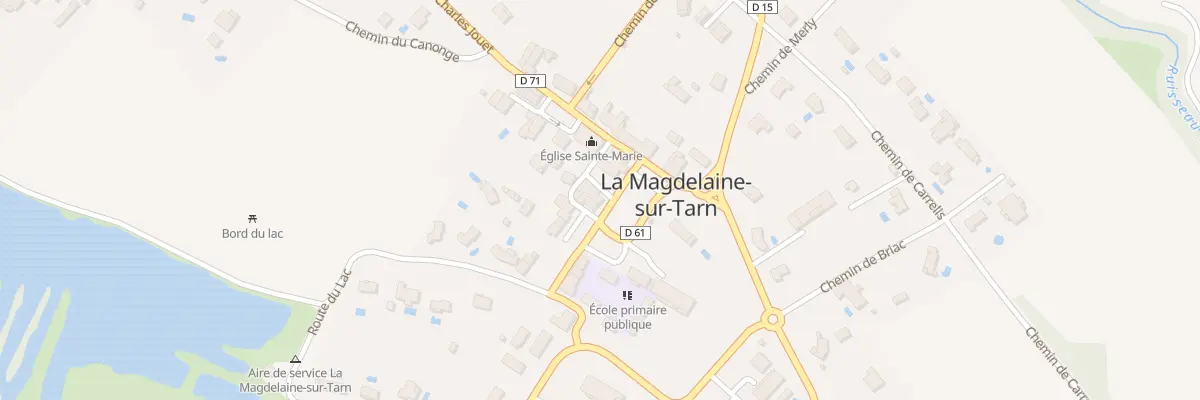Plan du 50 Pl du Souvenir à La Magdelaine-sur-Tarn